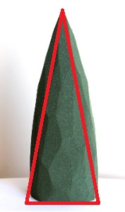 パンパスグラスで作るクリスマスツリー 2種類(作り方・材料)