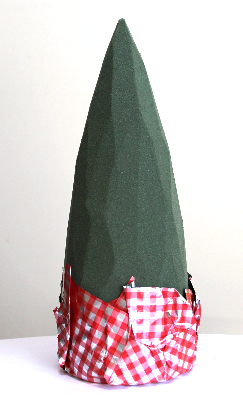 パンパスグラスで作るクリスマスツリー 2種類(作り方・材料)