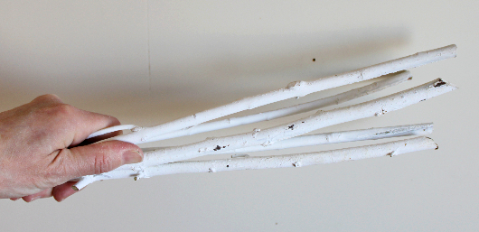 星形クリスマスリースの作り方・材料