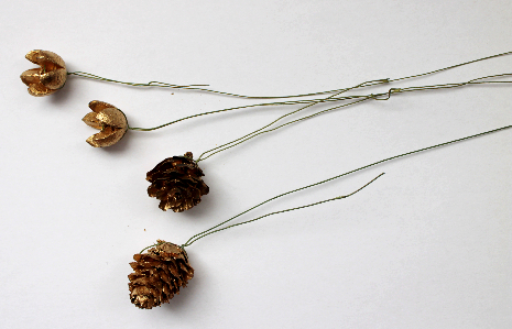 松のお正月スワッグ（作り方・材料）