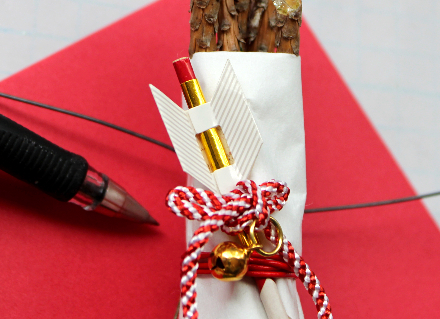 松のお正月スワッグ（作り方・材料）