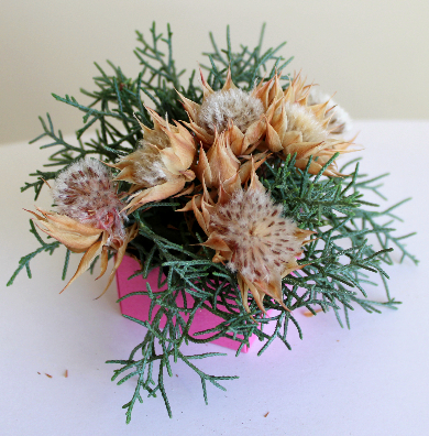 超ミニキャンドルアレンジメント（作り方・材料）