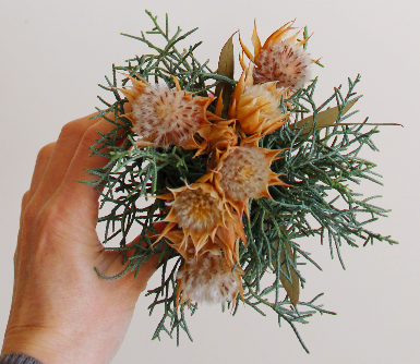 超ミニキャンドルアレンジメント（作り方・材料）