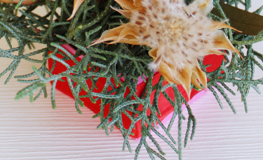 超ミニキャンドルアレンジメント（作り方・材料）