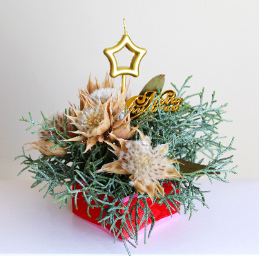 超ミニキャンドルアレンジメント（作り方・材料）