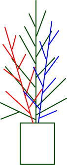 紙コップに雪冠杉を挿すだけのクリスマスツリー　材料・作り方