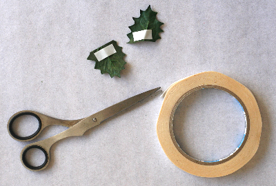 クリスマスベルのミニリースの作り方・材料