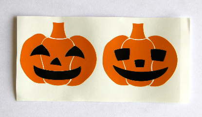 パンパスのミニリースをハロウィン仕様にしてみた