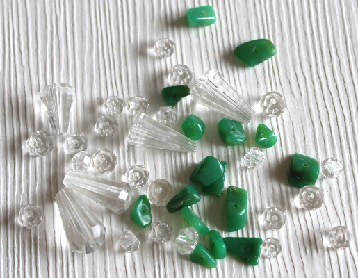 ローリエの涼しそうな壁飾り(作り方・材料)