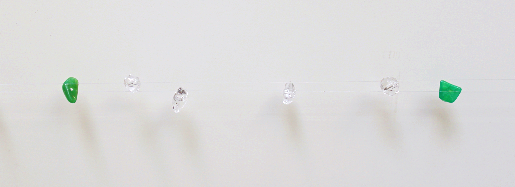 ローリエの涼しそうな壁飾り(作り方・材料)