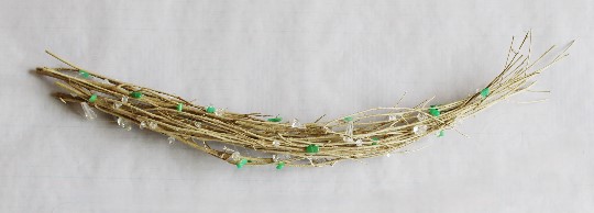 ローリエの涼しそうな壁飾り(作り方・材料)