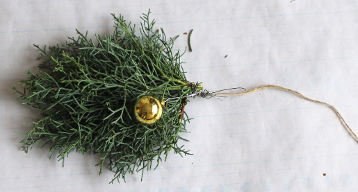 ロングクリスマスガーランド（作り方・材料）