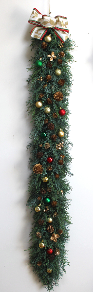 ロングクリスマスガーランド（作り方・材料）