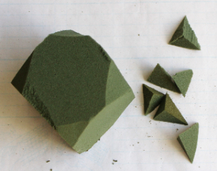 パンパスとリンゴのトピアリ（作り方・材料）